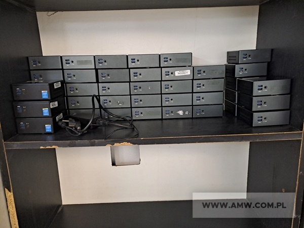 Sprzęt komputerowy różny (bez dysków twardych) - pakiet zawierający 49 poz. asort. (wg oddzielnego wykazu), w tym m.in.: komputery GIGABYTE BRIX, komputery LENOVO, notebooki - różne itp. 