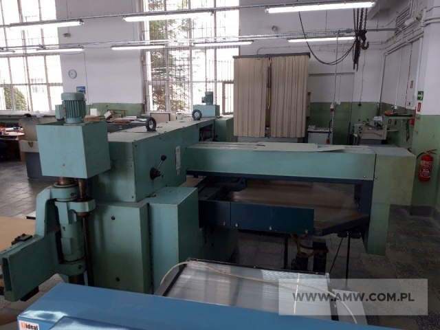 Gilotyna PERFECTA SEYPA 132-4 (uszkodzona belka dociskowa, do demontażu) 