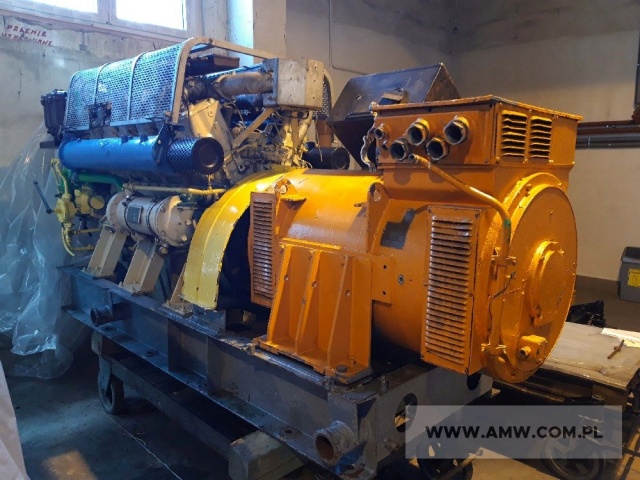 Zespół zasilania elektrycznego ZZE 42 ZPM-39H12 (400V, 240 kVA, z demontażu) 