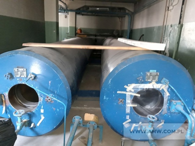 Instalacja do wytwarzania sprężonego powietrza (do demontażu, z częściowym ukompletowaniem) - pakiet zawierający 6 poz. asort., w tym: sprężarka powietrza bezsmarowa 6B8-B6 – 2 szt., zbiornik na sprężone powietrze 5800 l 25MPA 8109X1230 – 2 szt., zespół prądotwórczy 8 BAH-22 z generatorem GD10-560-50/02 (560 kVA, 400 V, 50 Hz) – 2 szt. 