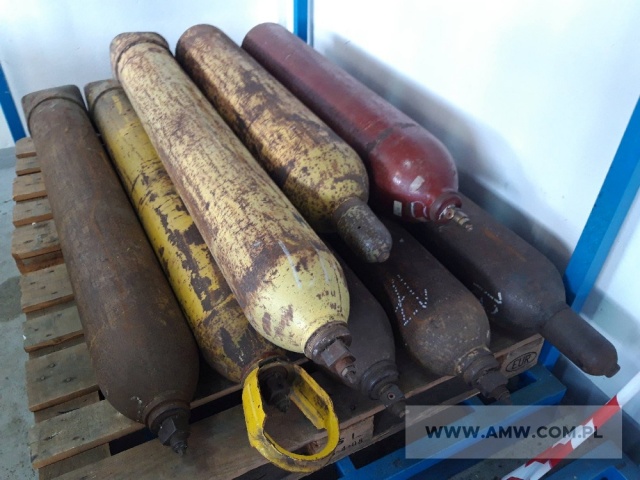 Butla acetylenowa 2-3-6-17 40 l - pakiet zawierający 8 szt. 