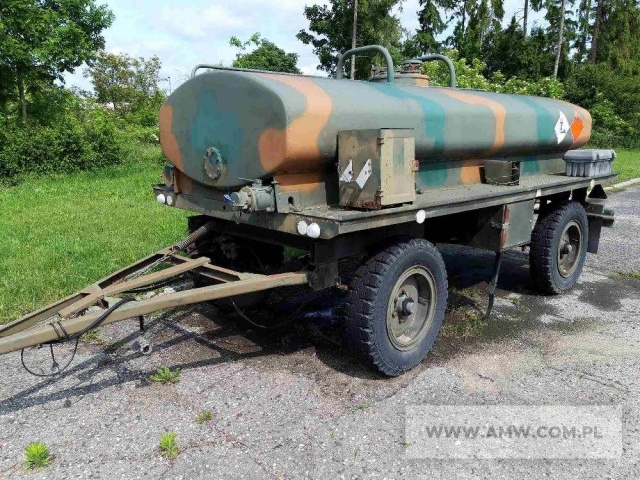 Cysterna paliwa na przyczepie D46A CP 4 (pojemność 4 m3) 