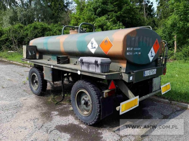 Cysterna paliwa na przyczepie D46A CP 4 (pojemność 4 m3) 