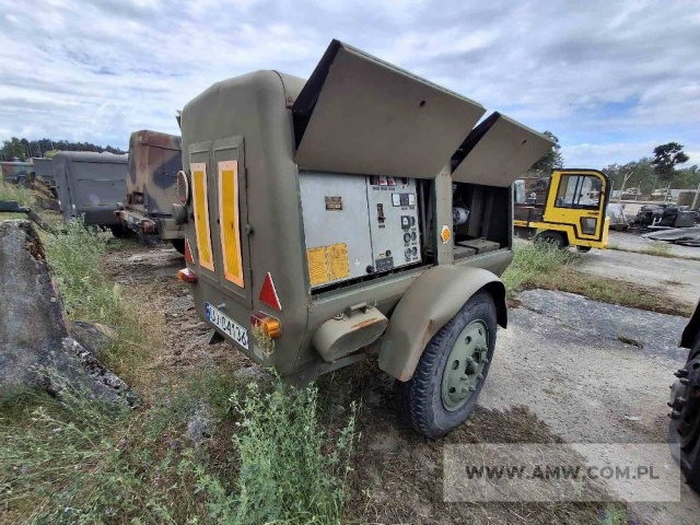 Agregat prądotwórczy PAD-36-3/400 na przyczepie 1-os 1,5 t (36 kW, 3x400 V, 50 Hz) 