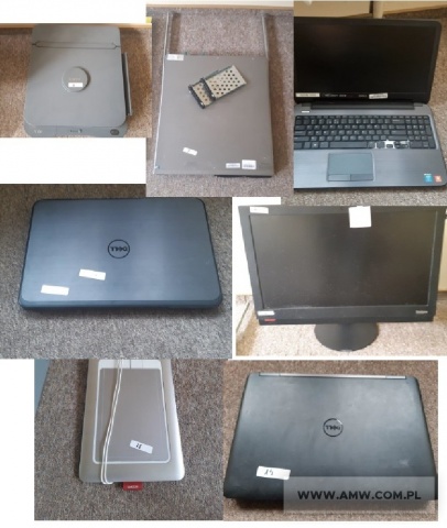 Sprzęt informatyczny (bez dysków twardych) - pakiet zawierający 102 poz. asort. (wg oddzielnego wykazu), w tym m.in.: komputery LENOVO THINKCENTRE, DELL OPTIPLEX 7450, notebooki DELL, UPS APC SMARTUPS, telefony VOIP itp. 