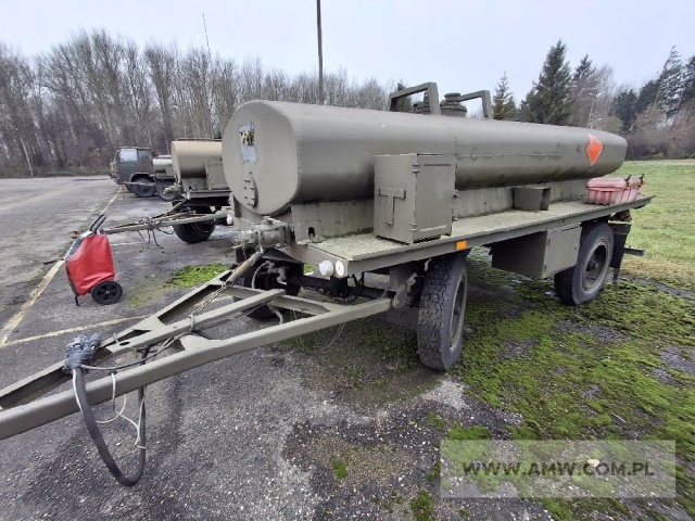 Cysterna paliwa na przyczepie D46A CP 4 (pojemność 4 m3) 