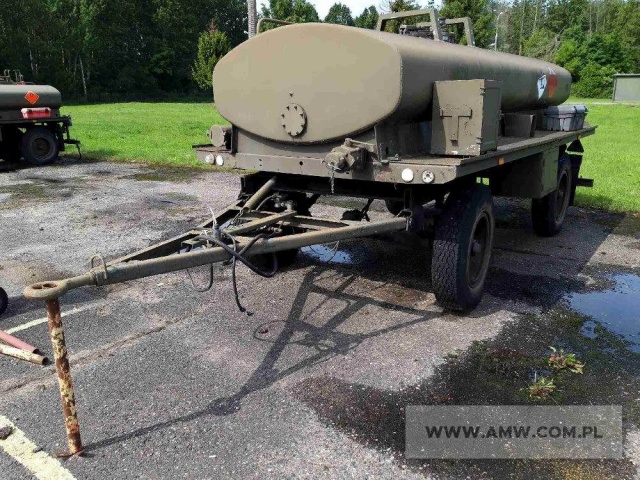 Cysterna paliwa na przyczepie D46A CP 4 (pojemność 4 m3) 