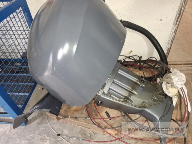 Silniki przyczepne zaburtowe YAMAHA (z demontażu, niekompletne) - pakiet zawierający 3 poz. asort., w tym: silnik YAMAHA 50 - 2 szt., silnik YAMAHA F250 AETX - 1 szt. 