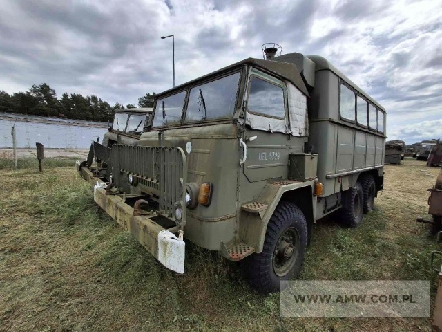 Warsztat łączności Ł-4M na STAR 660 (z częściowym wyposażeniem) 