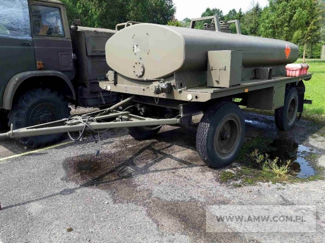 Cysterna paliwa na przyczepie D46A CP 4 (pojemność 4 m3) 