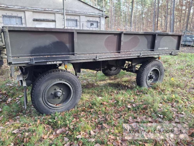 Przyczepa transportowa średniej ładowności D-46, 2-osiowa (ładowność 3,5 t) 