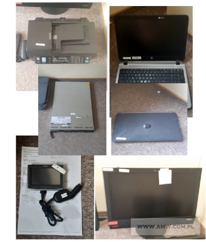 Sprzęt informatyczny (bez dysków twardych) - pakiet zawierający 102 poz. asort. (wg oddzielnego wykazu), w tym m.in.: komputery LENOVO THINKCENTRE, DELL OPTIPLEX 7450, notebooki DELL, UPS APC SMARTUPS, telefony VOIP itp. 