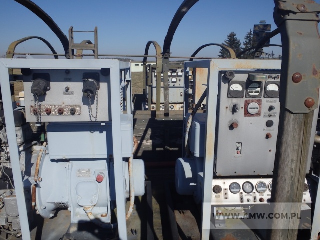 Zespół spalinowo elektryczny AB-12-T/400 (15 kVA, 400 V, 50 Hz) - pakiet zawierający 4 kpl. na dwóch przyczepach (wg oddzielnego wykazu) 