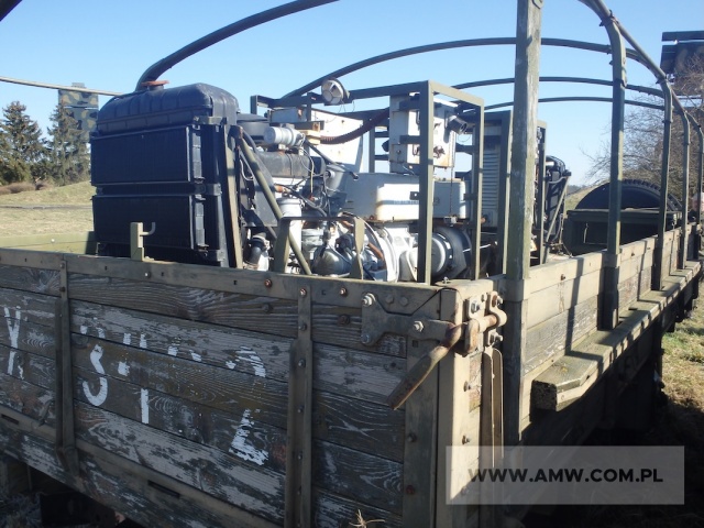 Zespół spalinowo elektryczny AB-12-T/400 (15 kVA, 400 V, 50 Hz) - pakiet zawierający 4 kpl. na dwóch przyczepach (wg oddzielnego wykazu) 