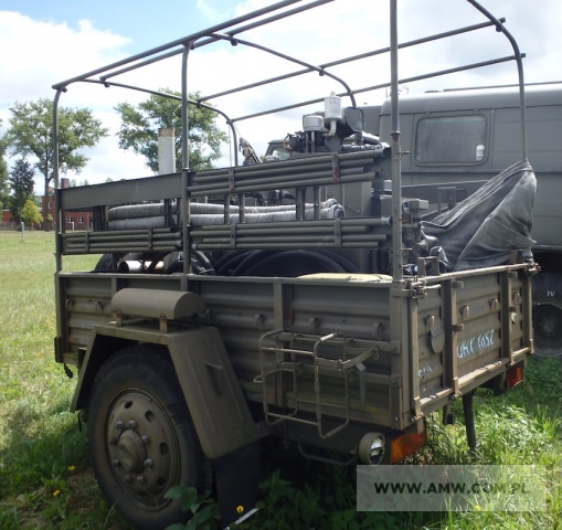 Urządzenie grzejne do wody UG-88 na przyczepie jednoosiowej 1,5 t 