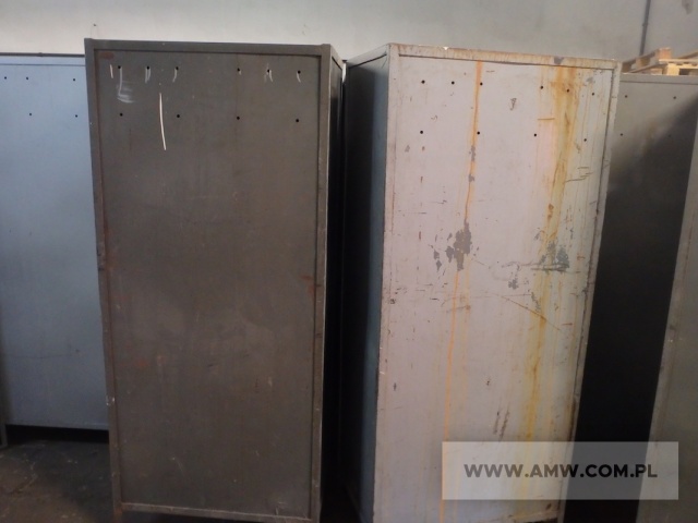 Szafa na odzież metalowa 1850x800x520 WP2-34 - pakiet zawierający 15 szt. 