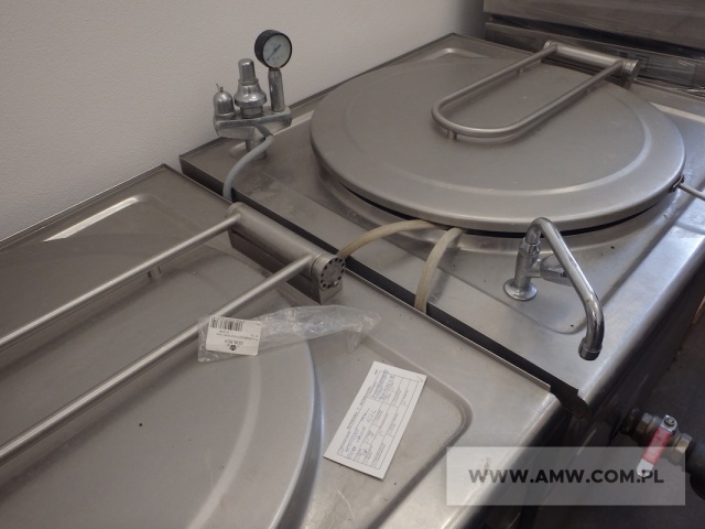 Sprzęt gastronomiczny - pakiet zawierający 6 poz. asort. (wg oddzielnego wykazu), w tym m.in.: kotły warzelne, waga, zmywarki itp. 