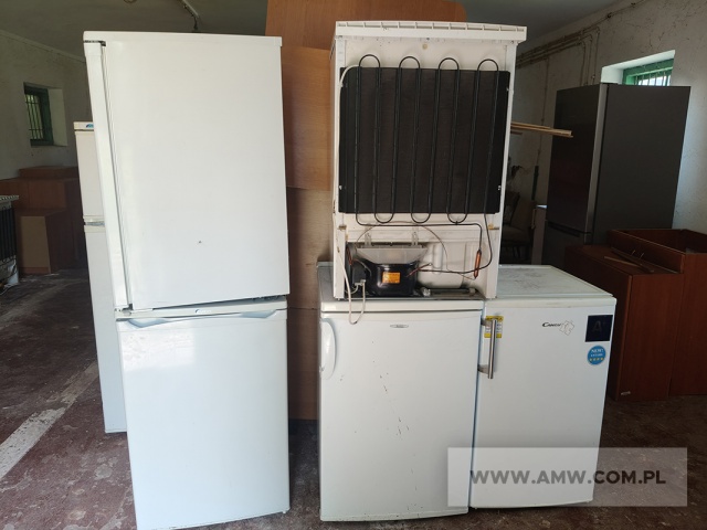 Lodówki jednodrzwiowe różne (9 szt.) – pakiet zawierający 9 poz. asort. (wg oddzielnego wykazu) 