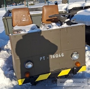 Wózek transportowy akumulatorowy ES-301 (z baterią akumulatorów) 