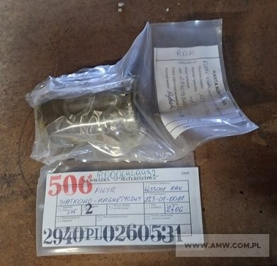 Techniczne środki materiałowe do podnośnika widłowego akumulatorowego WW oraz wózków podnośnikowych GPW i RAK - pakiet zawierający 541 poz. asort. (wg oddzielnego wykazu), w tym m.in.: koła różne, łączniki, nakrętki, pierścienie różne, podkładki, przewody, sprężyny różne, tuleje, zwrotnice itp. 