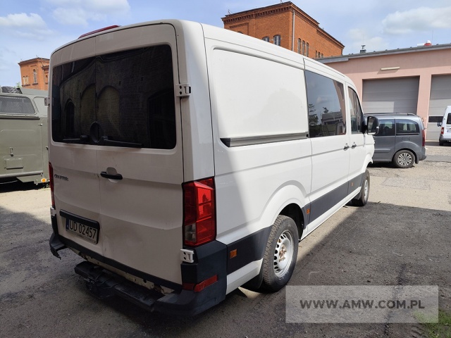 Samochód małej ładowności ogólnego przeznaczenia VOLKSWAGEN CRAFTER SYN1E - po kolizji drogowej (pojemność 2,0 l TDI) 