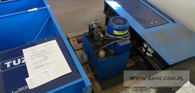 Urządzenie do kontroli działania amortyzatorów w pojazdach TUZ1 