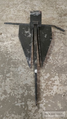 Sprzęt służby inżynieryjnej - pakiet zawierający 2 poz. asort., w tym: kotwica DANFORT'HA 209.01-0 - 1 szt., wciągarka kotwiczna 0-500KG 1-28-00 - 1 szt. 