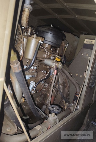 Urządzenie zasilające UZ-150/20 (PAD 20-3/400) na przyczepie D-46S (20 kW,400V, 50Hz) 