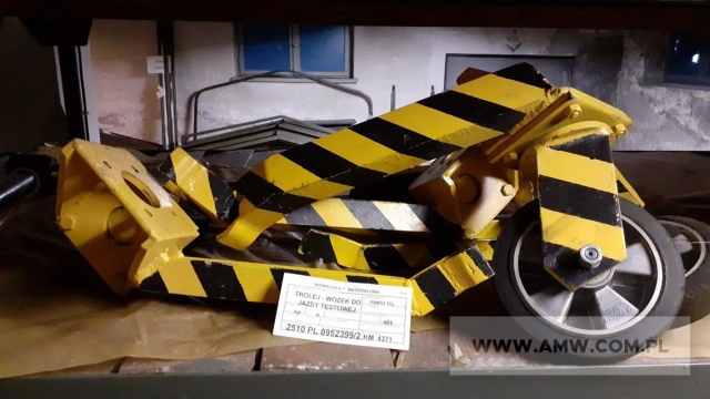 Trolej - wózek do jazdy testowej w poślizgu - pakiet zawierający 2 szt. 