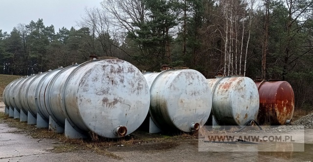 Zbiornik naziemny V-100 m3 (długość 16 700 mm, pojemność 100 m3) 
