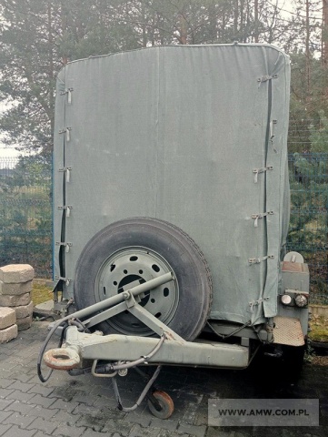 Urządzenie destylacyjno-sterylizacyjne UD-2 na przyczepie 1-osiowej (ładowność 1,5 t) 