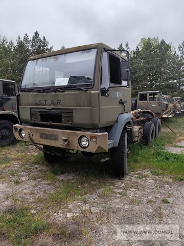 Podwozie pojazdu STAR-266M (po demontażu części specjalnej) 