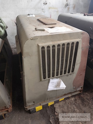 Zespół spalinowo-elektryczny PAD 16-3/400/R-S (16 kW, 400V, 50Hz) na ramie 