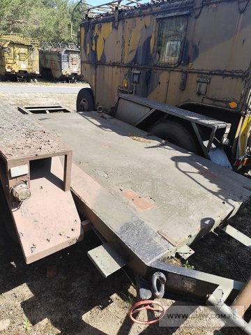 Przyczepa D-662 pod urządzenie specjalne 