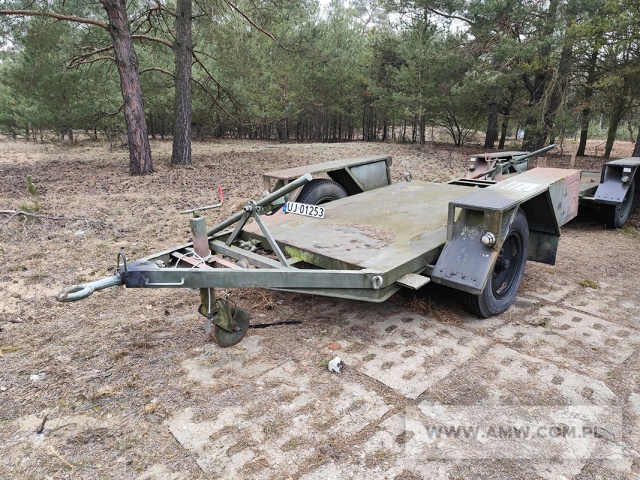 Przyczepa D-662 pod urządzenie specjalne 