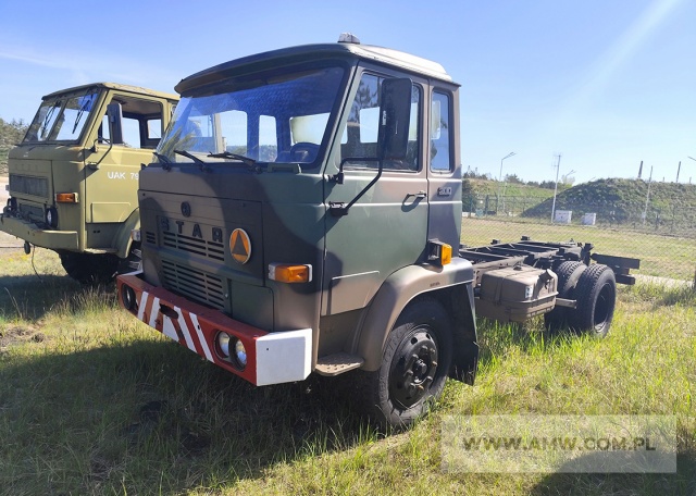 Podwozie pojazdu STAR 200 (po demontażu części specjalnej) 