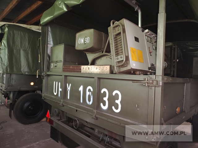 Agregat prądotwórczy PAD 36 (16 kW, 400V, 50Hz) na przyczepie 2- osiowej D-46S (przeznaczona do WSB-2) 