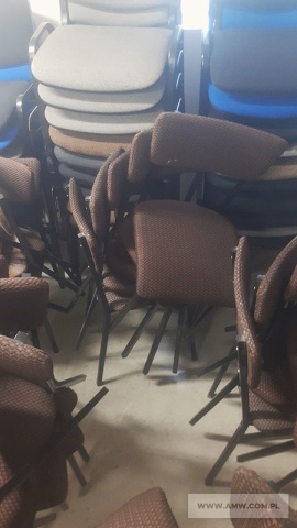 Krzesła biurowe różnego typu- pakiet zawierający 183 szt. (wg oddzielnego wykazu) 