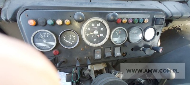 Cysterna paliwowa dystrybutor CD-5W na samochodzie STAR 266 