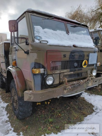 Cysterna paliwowa dystrybutor CD-5W na samochodzie STAR 266 