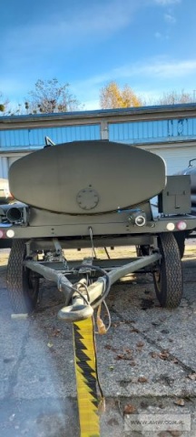 Cysterna paliwowa 4M3 na przyczepie D-46A CP-4 
