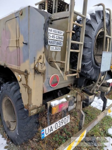 Cysterna paliwowa dystrybutor CD-5W na samochodzie STAR 266 