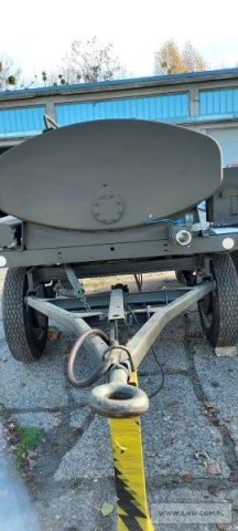 Cysterna paliwowa 4M3 na przyczepie D-46A CP-4 