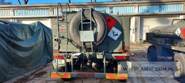 Cysterna paliwowa dystrybutor CD-5 na samochodzie STAR 266 