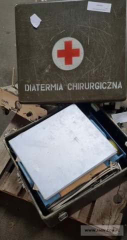 Sprzęt medyczny - pakiet zawierający 22 poz. asort. (wg oddzielnego wykazu), w tym m.in.: aparat do diatermii, przyrząd ssący elektryczny itp. 