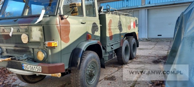 Cysterna paliwowa dystrybutor CD-5 na samochodzie STAR 266 