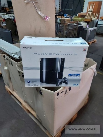 Sprzęt kulturalno-oświatowy - pakiet zawierający 46 poz. asort. (wg oddzielnego wykazu), w tym m.in.: magnetowidy, monitory, odbiorniki TV, kserokopiarki itp. 