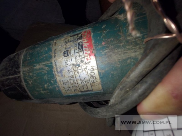 Sprzęt warsztatowy - pakiet zawierający 12 poz. asort. (wg oddzielnego wykazu), w tym m.in.: spawarka, szlifierki, wiertarki itp. 