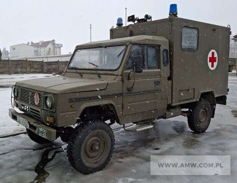 Samochód sanitarny 4-noszowy TARPAN IVECO (bez wciągarki i wyposażenia) 