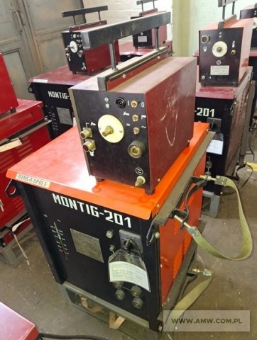 Spawarki i suszarka próżniowa – pakiet zawierający 8 poz. asort., w tym: spawarki PTP-201 MONTIG – 7 szt., suszarka próżniowa SPT-200 – 1 szt. 